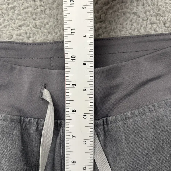 Figs Zamora Jogger Scrub Pants Mid Rise Gray Women's Small x 28 - Image 10