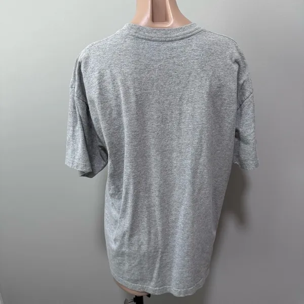 Disney World Florida Mickey Mouse Gray Embroidered T-shirt Unisex XL Sketch - Image 2