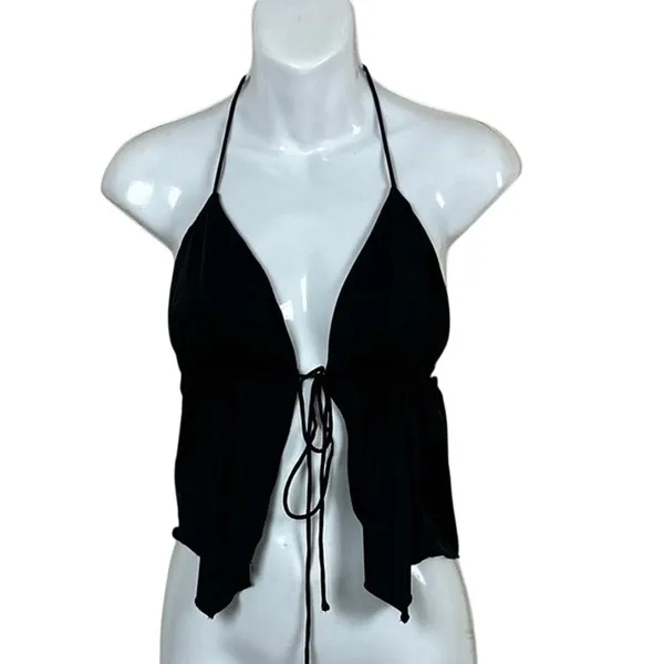Princess Polly Chantria Top Black size 8 - Image 7