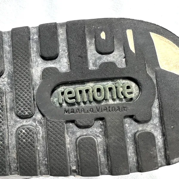 Remonte Maditta D0700 Leather Sneakers 40 Metallic Gray Brown Comfort Walking - Image 9