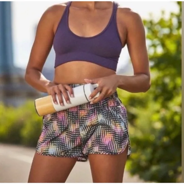 FP MOVEMENT Free People The Way Home Shorts XS Abstract Print - Image 3