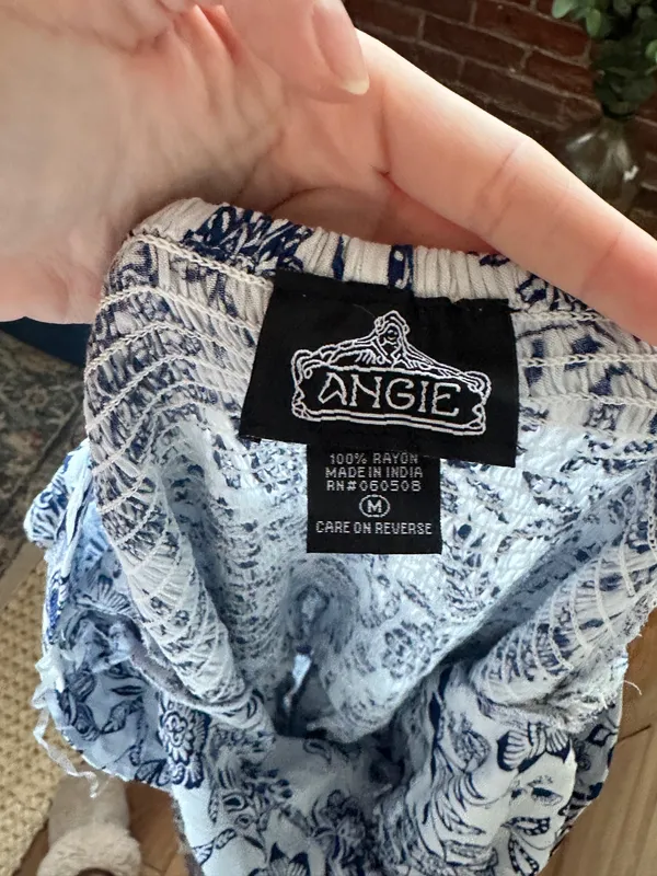 blue paisley mini dress  - Image 4