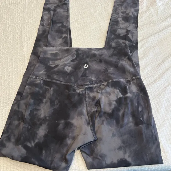 Lululemon Align High-Rise Pant 28" Diamond Dye Pitch Grey Graphite Grey 4 women - Image 4