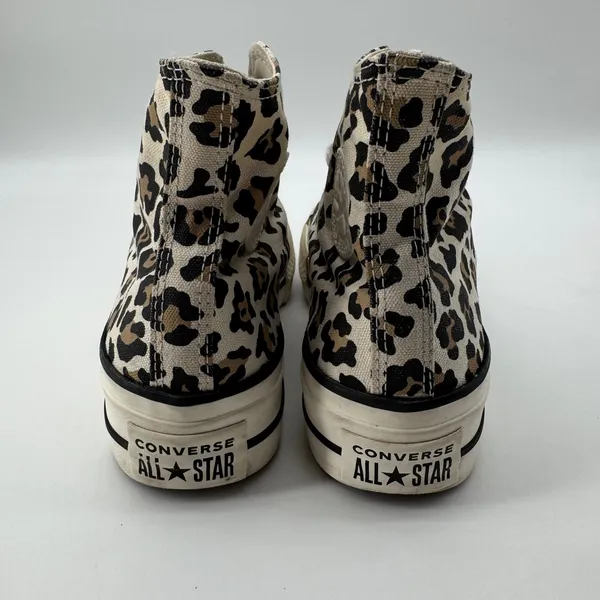 Converse Leopard Platform Chuck Taylor Lift High Top 6‎ Cheetah Indie Bella Swan - Image 4