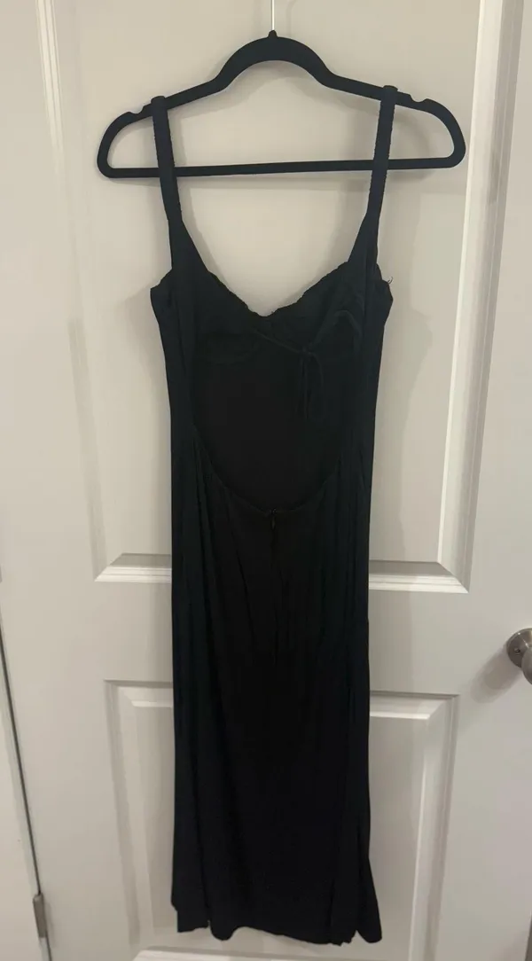 Black Meshki Dress Midi - Image 2
