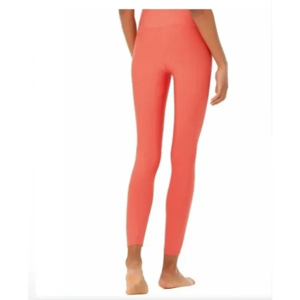 Alo Yoga 7/8 High-Waist Airbrush Legging Coral Small Womens Athletic - Image 2