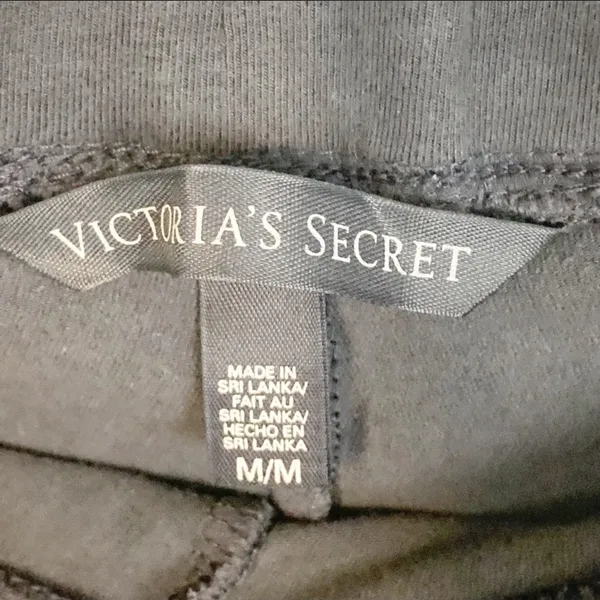 Victoria’s Secret‎ Medium Grey Ruched Leg Leggings - Image 3