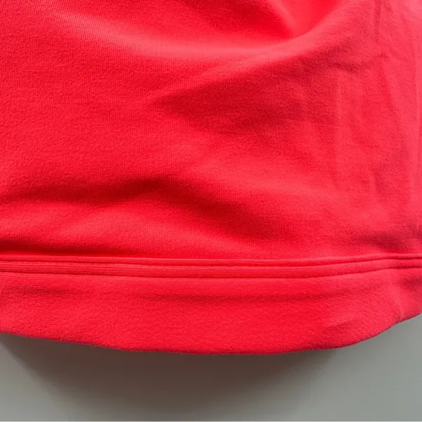 Fabletics Hot Pink & Multicolor Abstract Print Hook & Eye Sports Bra‎ Sz M - Image 5