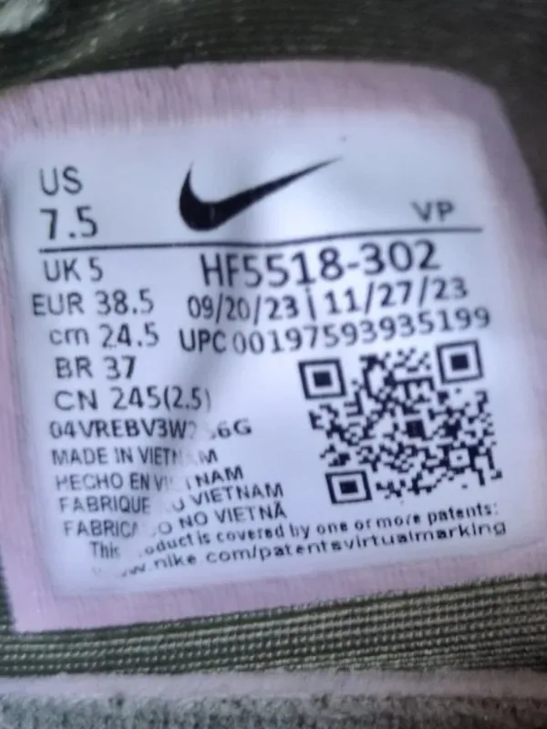 Nike Sabrina 1 Womens 7.5 Basketball Shoes HF5518-302 Olive Gold Sabrina Ionescu - Image 12