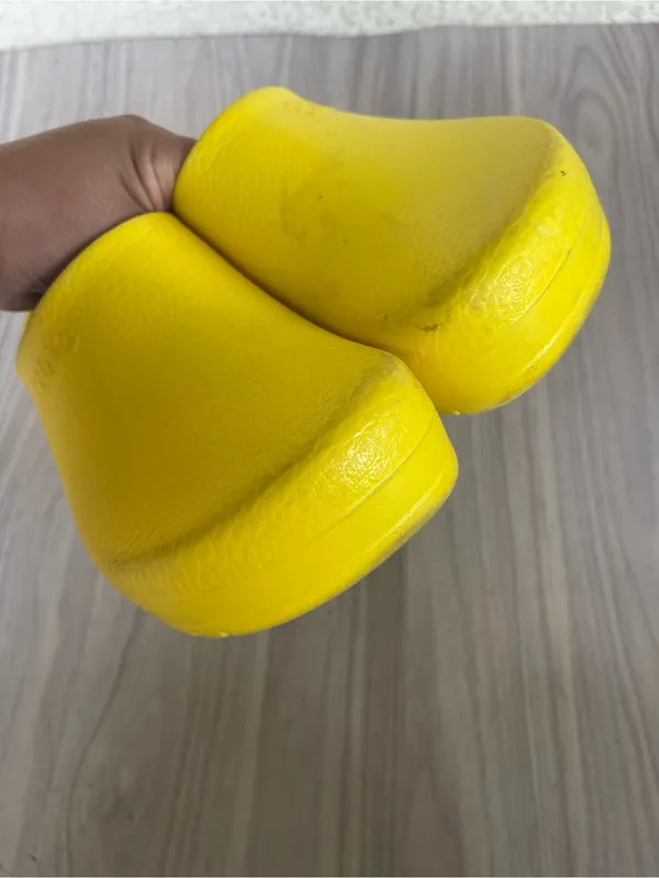 Birkenstock Yellow Slip-On EVA Clogs - Image 4