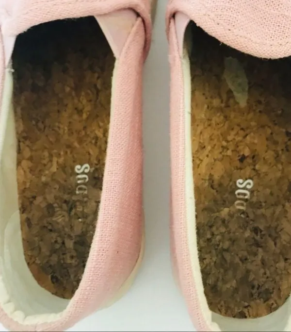 Soludos Dusty Pink Llama Slip On‎ Sneakers Shoes 8 - Image 3