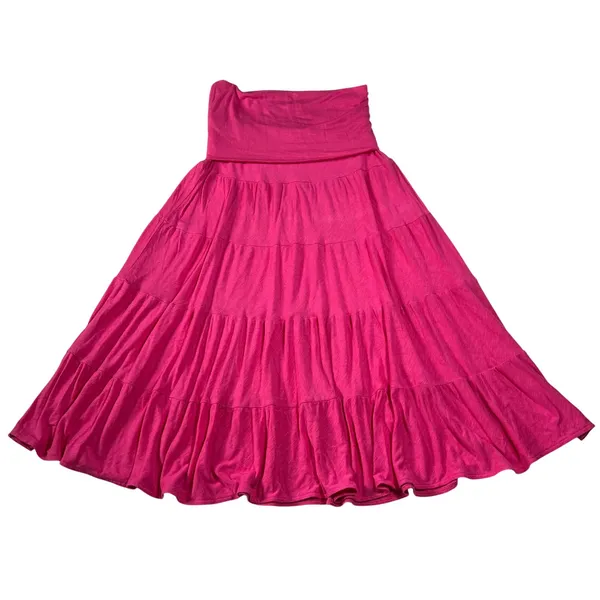 I.N.C. International Concept Fold Over Maxi Skirt/Convertible Midi Dress Size L - Image 2