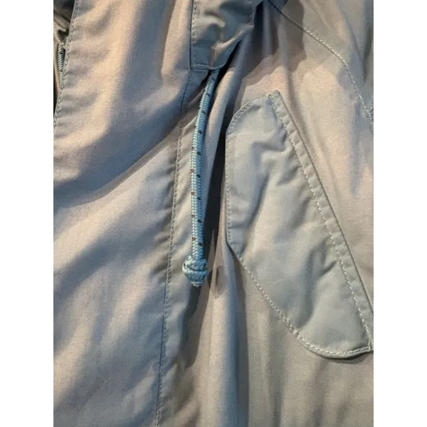 Burton Women’s Snowboard Ski Jacket Blue Hooded Insulated Shell Size S - Image 4