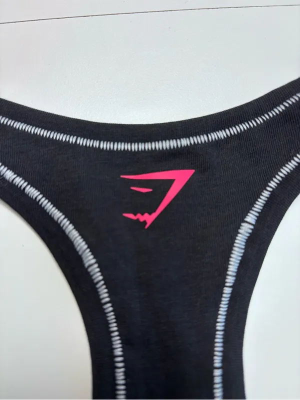 Gymshark Your Plate or Mine Bralette Black S NWOT - Image 5