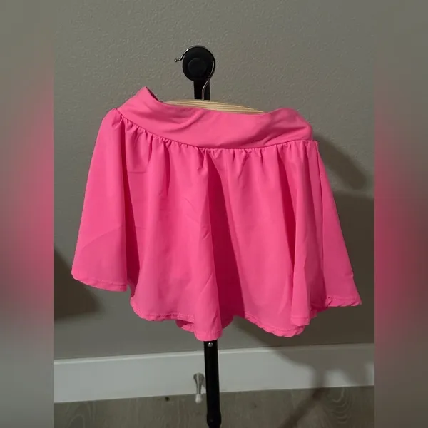 Place Vibrant Pink Skater Skirt - Image 3