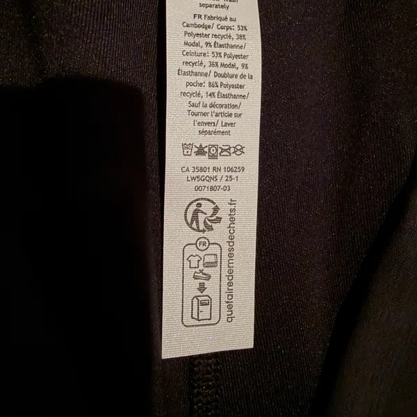 Lululemon Softstreme HR Straight Leg Pant Regular Black Size M LW5GQNS - Image 5