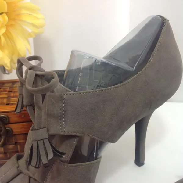 Nine West ⬇️ SUEDE LACE UP GLADIATOR HEELS - Image 2