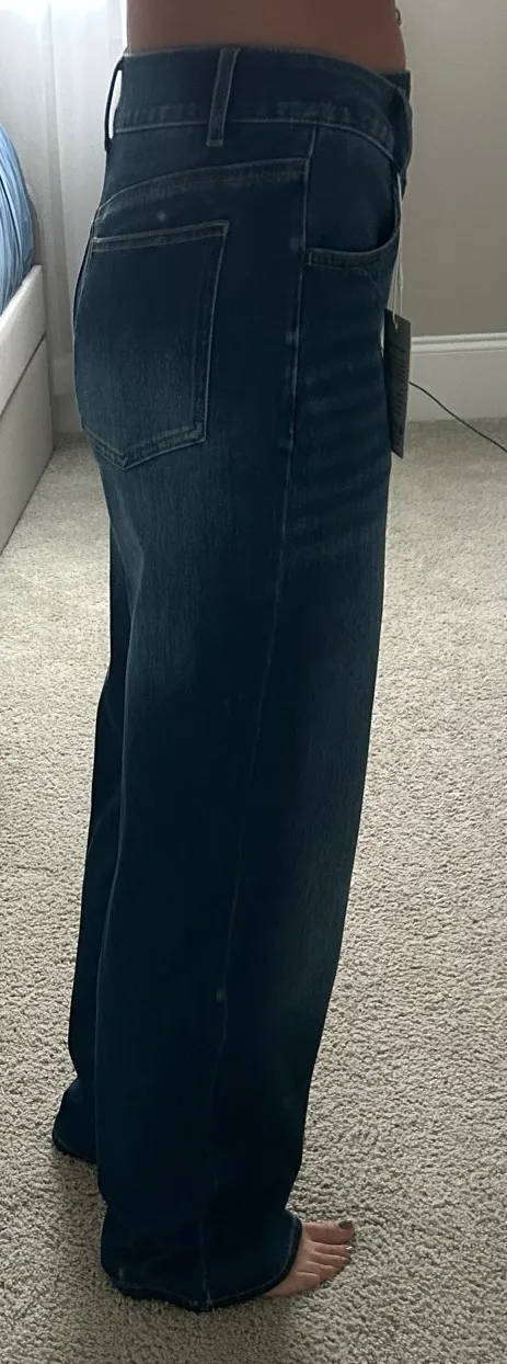 Halara Flex Denim Wide-Leg Pants - Image 2