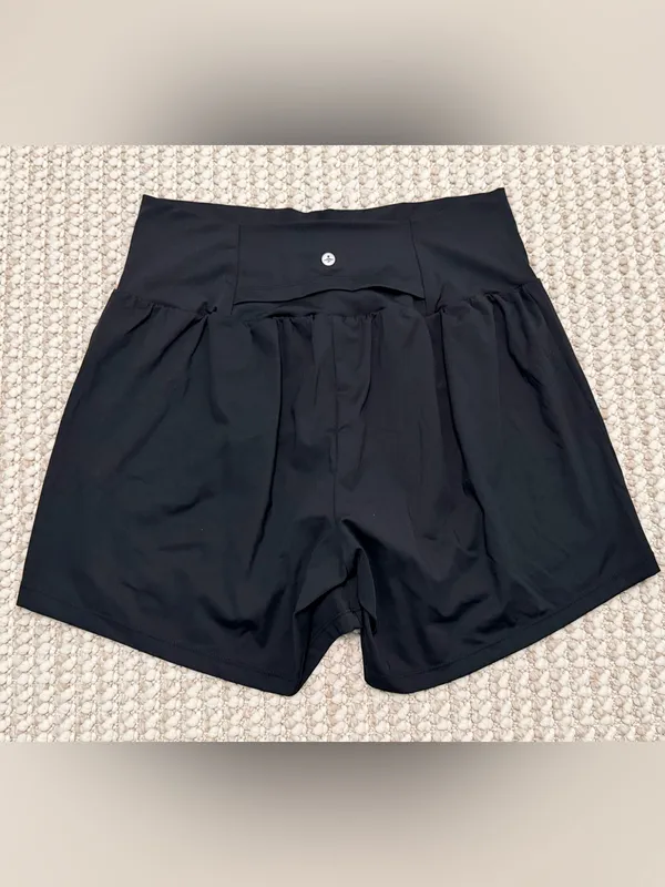 Halara SoftlyZero™ Airy Super High Waisted 2-in-1 InstantCoo! Yoga Shorts 5" XL - Image 4