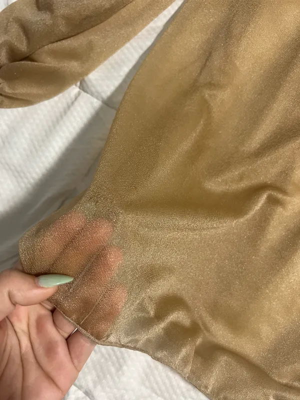 SheIn Brand New Sheer Long sleeve cover up - Image 6