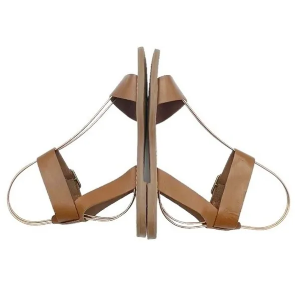 Madewell The Boardwalk Ankle-Strap Sandal English Saddle Brown Leather Size 7.5 - Image 11