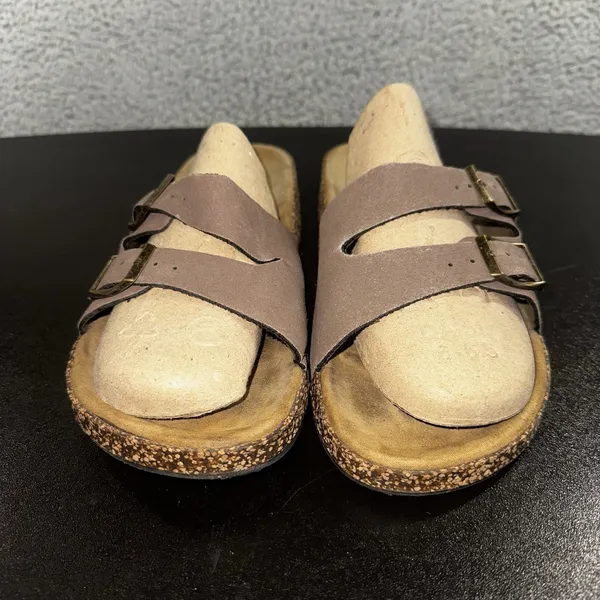 Woodstock Adele Vintage Brand‎ Sandal Large 9-10 Double Strap Slip On - Image 2
