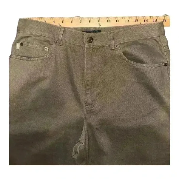 Lauren Ralph Lauren Womens Tan‎ Straight Jeans, Size 12 - Image 8