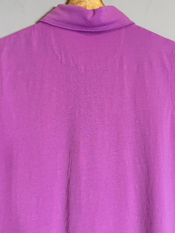 Magnolia Lane Master's Sleeveless Polo Golf Shirt Women's Medium Purple Preppy - Image 10