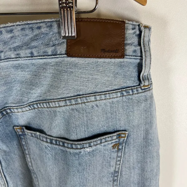 Madewell The Curvy Perfect Vintage Jean‎ Light Wash High Rise Tapered Denim 32 - Image 10