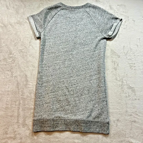 Gap Womens Sweatshirt dress crewneck Raglan sleeve Sm Gray - Image 3