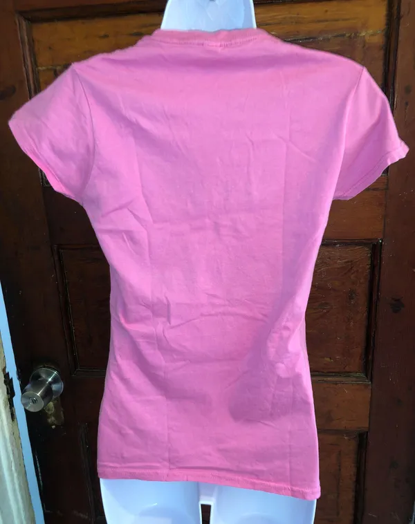 Eat Sleep Gym Top Pink Size M - Image 3