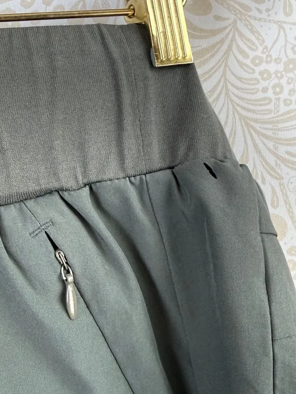 Quince Dark Olive Performance Lined Tech Skort - Size - Medium - Image 8