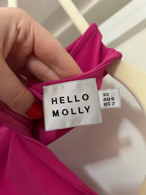 Hello Molly Mini Dress Pink - Image 5