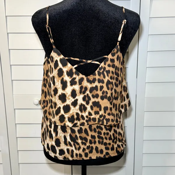 Brooklyn Karma Leopard‎ Print Tank Top - Image 3