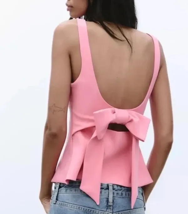Zara Pink Summer Top - Image 3
