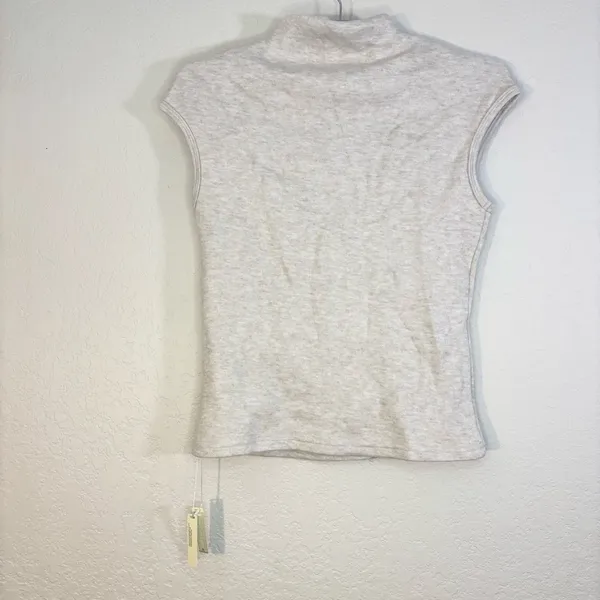OGL Cashsoft Mockneck Cap Sleeve Tank NWT Size M - Image 2