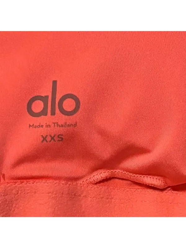 Alo Yoga Alosoft Showcase Dress Size XXS Candy Orange Activewear - Image 6