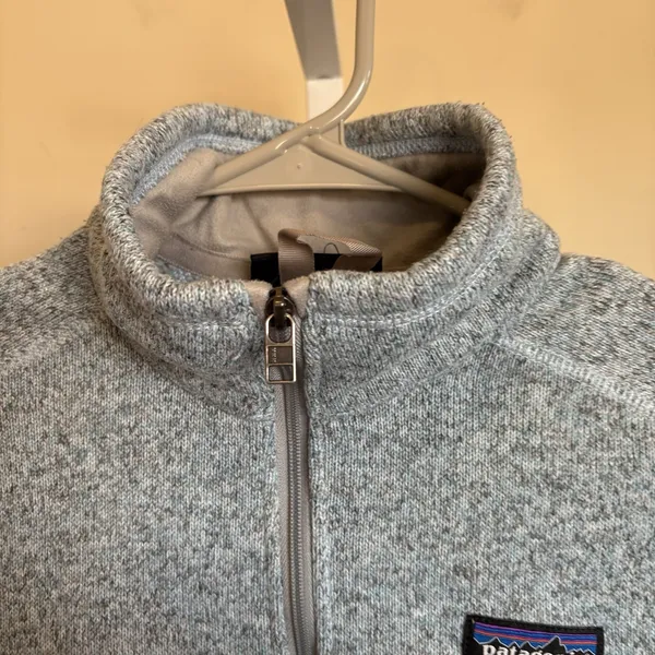 Patagonia Women's Better Sweater 1/4-Zip Sz Small Style‎ 25618 Hawthorne Blue - Image 5