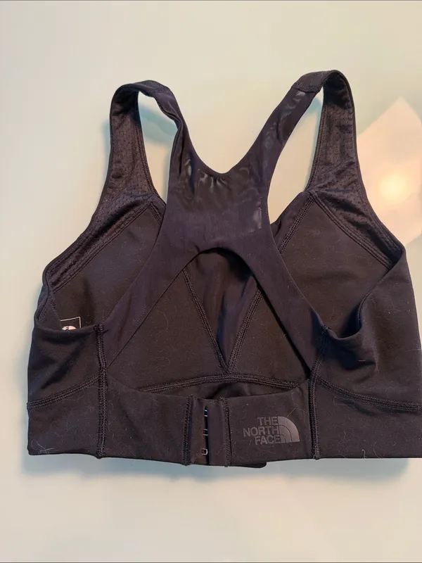 The North Face Black Racerback Sports Bra size medium - Image 5