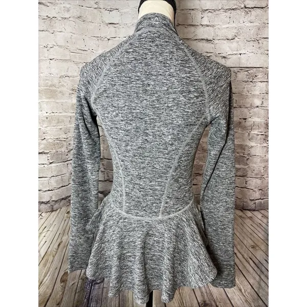 Beyond Yoga Womens Jacket XS‎ Grey Full Zip Stretch Soft Athletic Casual Fall - Image 4