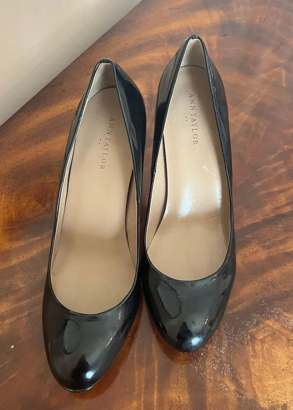 Ann Taylor Black Heels - Image 2