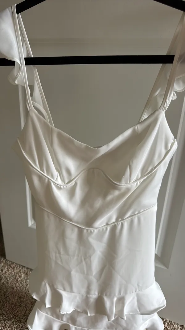 White Dress Shein - Image 3
