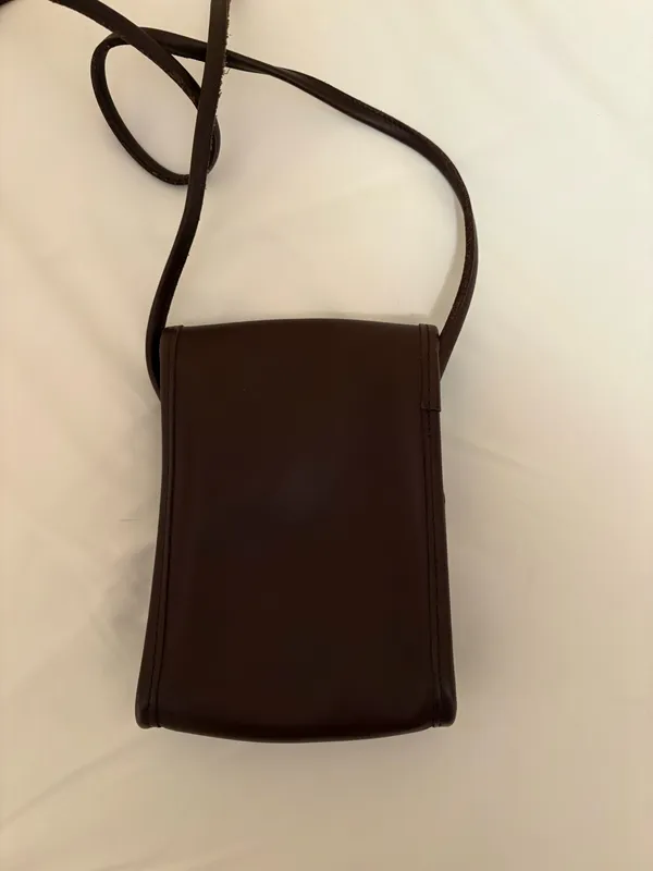 Vintage Coach Leather Bag Brown - Image 2