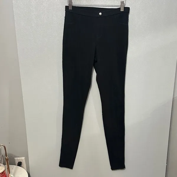 Simply Vera Vera Wang Women Jeggings Black Slim Fit Stretch Small - Image 3