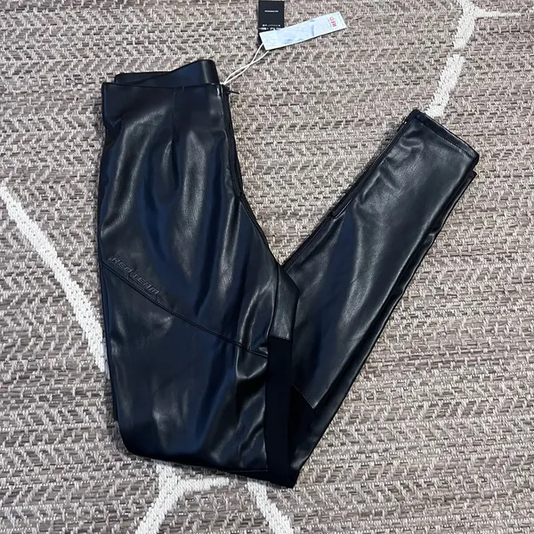 Smoke Rise Faux Leather Pants Womens Sz Small - Image 2