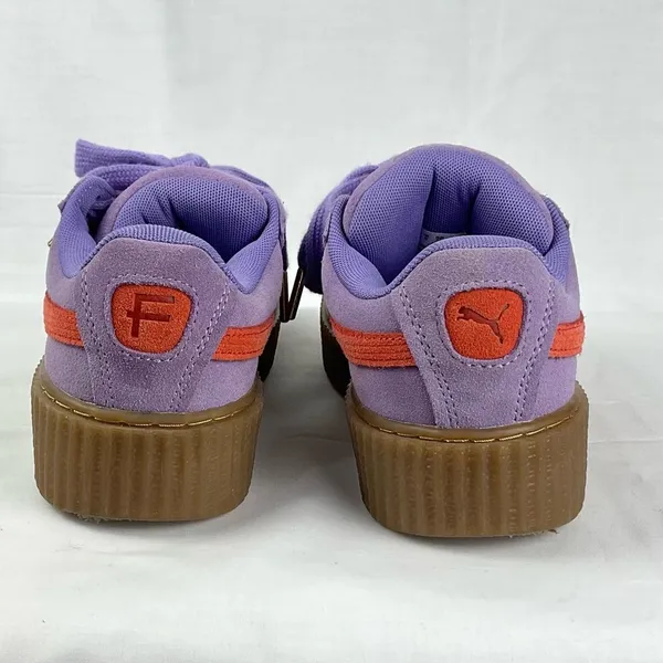PUMA x FENTY Creeper Phatty Suede Sneakers Sz 6 Purple - Image 7