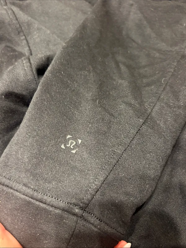 lululemon athletica Black Hooded Pullover Sweatshirt - Image 6