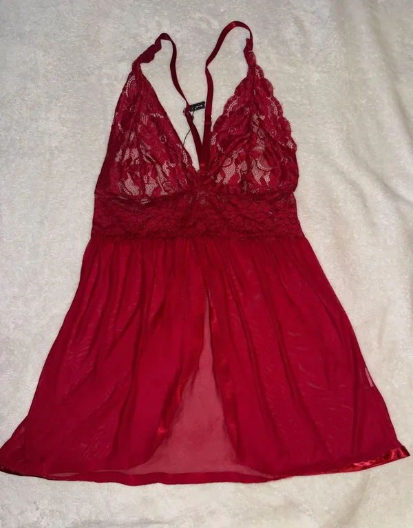 Ababoon One Piece red Lingerie size Medium - Image 7
