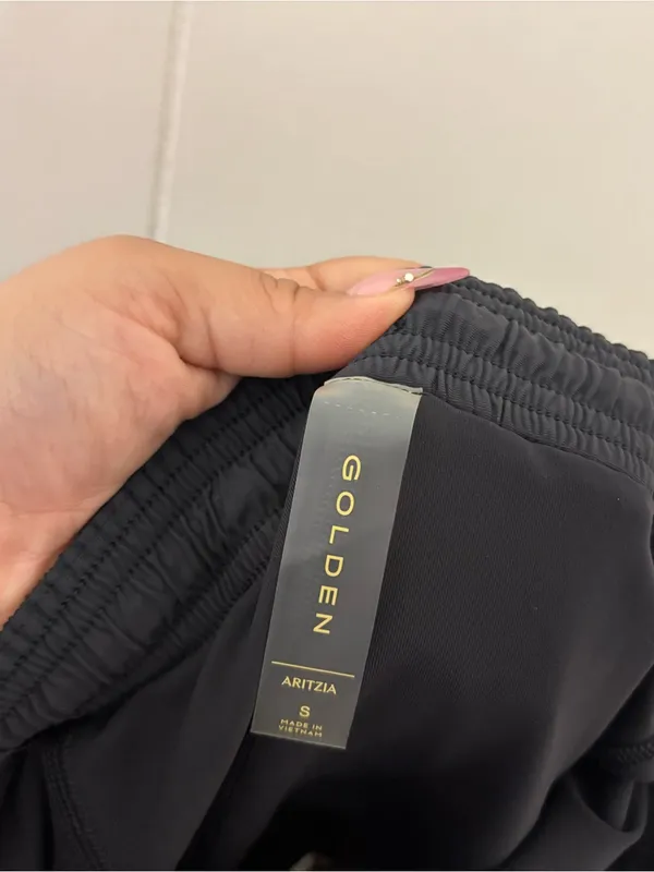 Aritzia Golden Deuce Micro Bubble Skort Black Size S Built In Shorts Athletic - Image 9