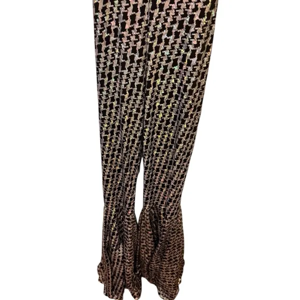 Vintage Boogie Dancin' Babe Halloween Costume Jumpsuit - Image 4